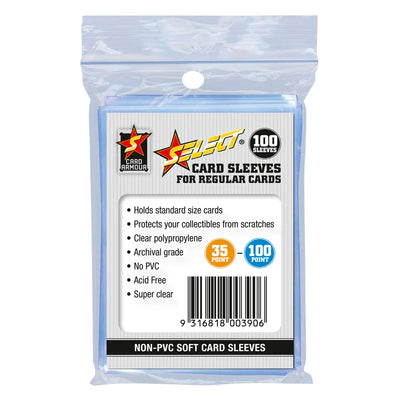 Card Armour Regular Sleeves (CASE of 100pks of 100 sleeves)