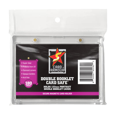 Card Armour Portrait Booklet Card Safe - 180pt