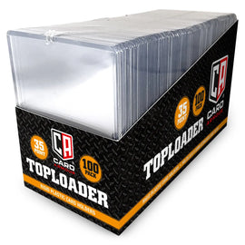 Card Armour 35pt Top Loaders - 100 Pack