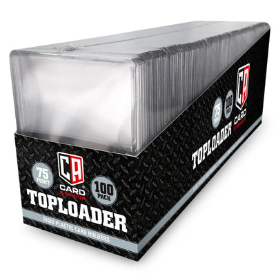 Card Armour 75pt Top Loaders - 100 Pack