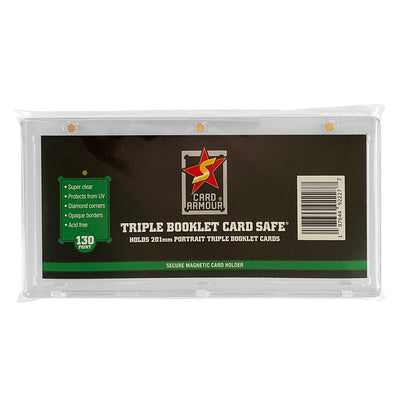 Card Armour Triple Booklet Magnetic Card Holder