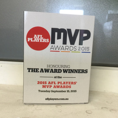 2015 AFL Players' MVP Awards Limited Edition Card Set