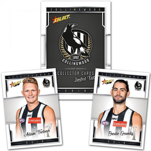 AFL Collingwood Magpies Limited Edition Team Club Set (2018)