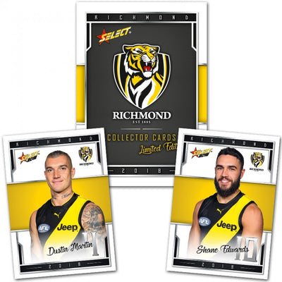 AFL Richmond Tigers Limited Edition Card Set (2018)