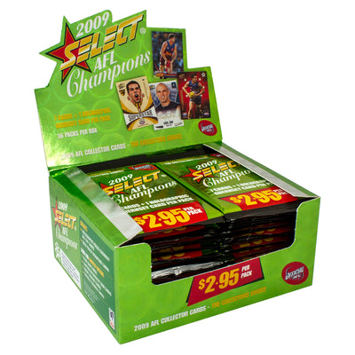 2009 AFL Champions Cards Sealed Box (36 packs)
