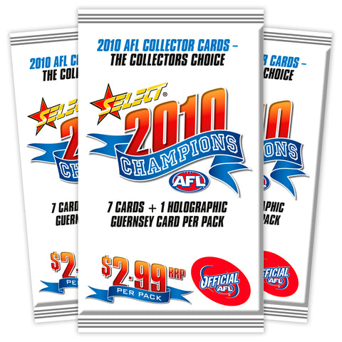 2010 AFL Champions Collector Cards Pack