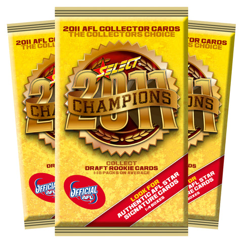 2011 AFL Champions Collector Cards Pack