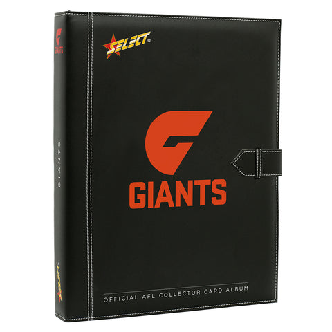 Official AFL GIANTS Collector Card Album