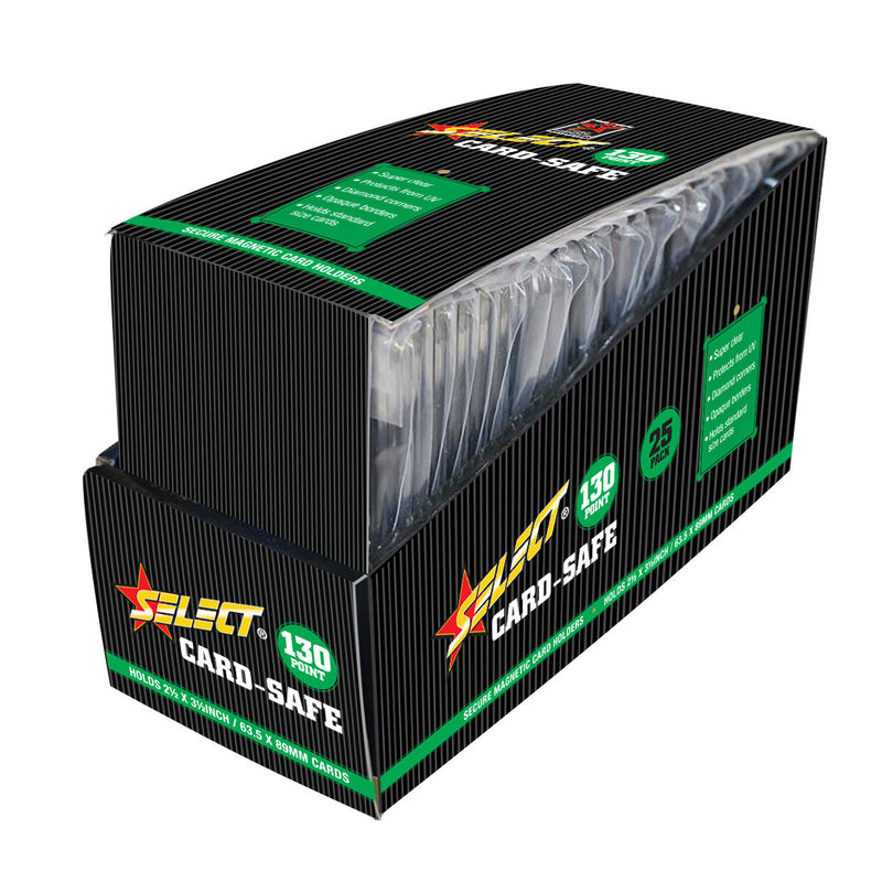 Card Safe 130pt Magnetic Holders (Box of 25)