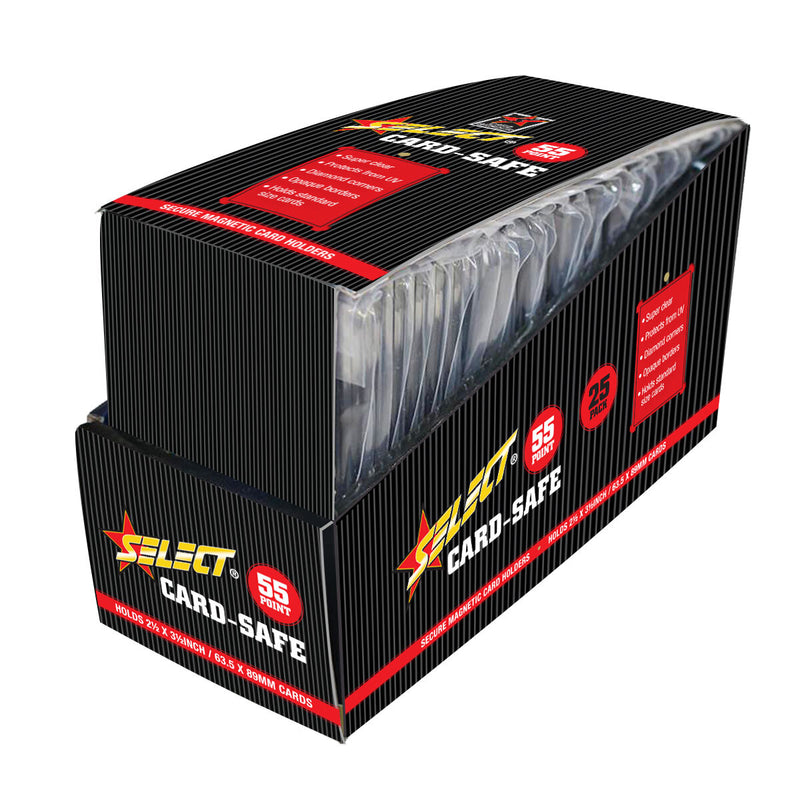Card Safe 55pt Magnetic Holders (Box of 25)