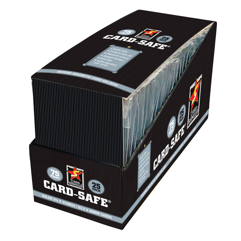 Card Armour 75pt Magnetic Card Holders (Box of 25)