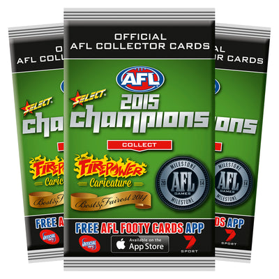 2015 AFL Champions Collector Cards Pack