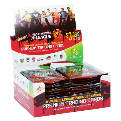 2008 A-League Soccer Cards Sealed Hobby Box (32 Packs)