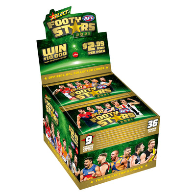 2021 AFL Footy Stars Sealed Box (36 Packs)